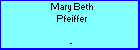 Mary Beth Pfeiffer