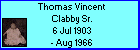 Thomas Vincent Clabby Sr.