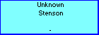 Unknown Stenson