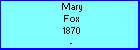 Mary Fox