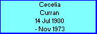 Cecelia Curran