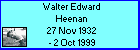 Walter Edward Heenan