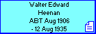 Walter Edward Heenan