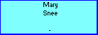 Mary Snee