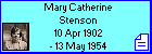 Mary Catherine Stenson