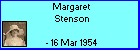 Margaret Stenson