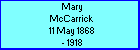 Mary McCarrick